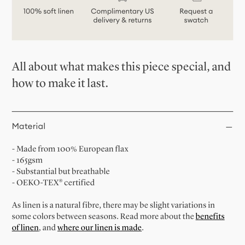 Linen Waffle Robe - Picture 5 of 6